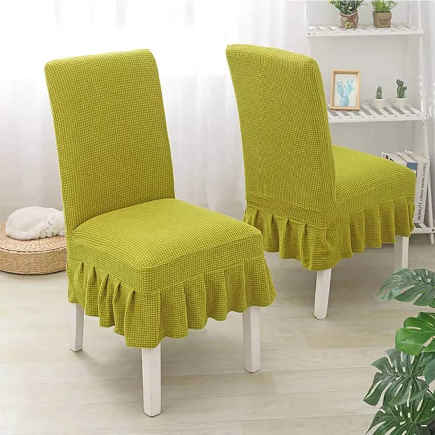 CJ2- Housse de chaise Daim Vert