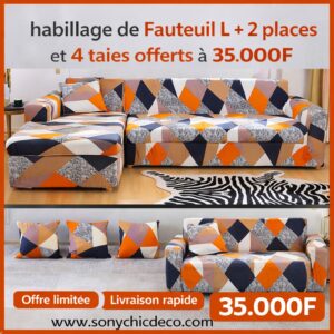 Housse en polyester motif L03