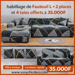 Housse en polyester motif L01