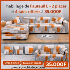 Housse en polyester motif L32