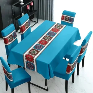 N17- Housse de chaise et nappe motif17